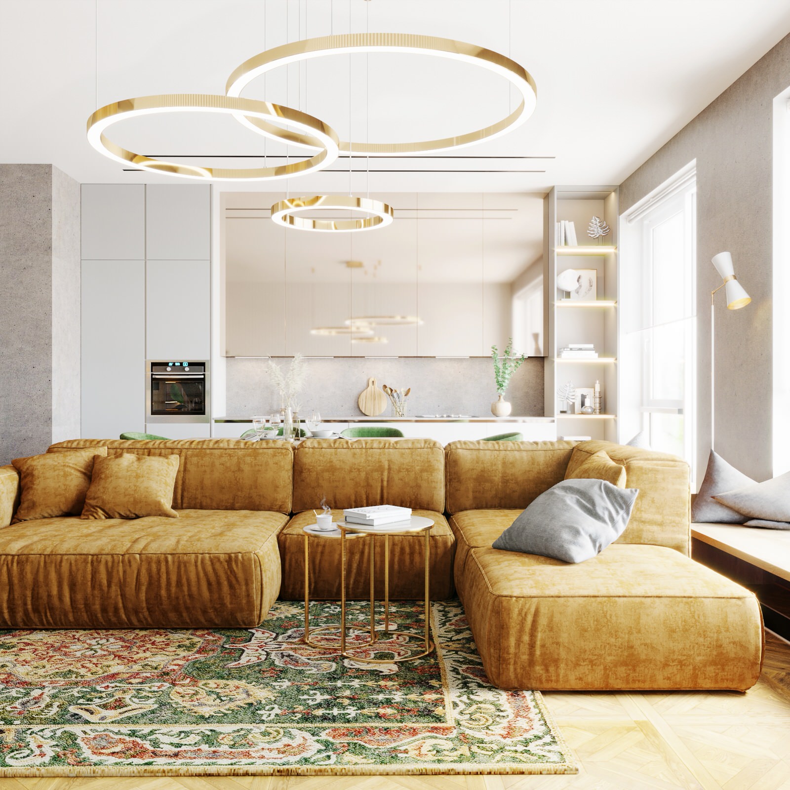 Контемпорари в ЖК Сердце столицы