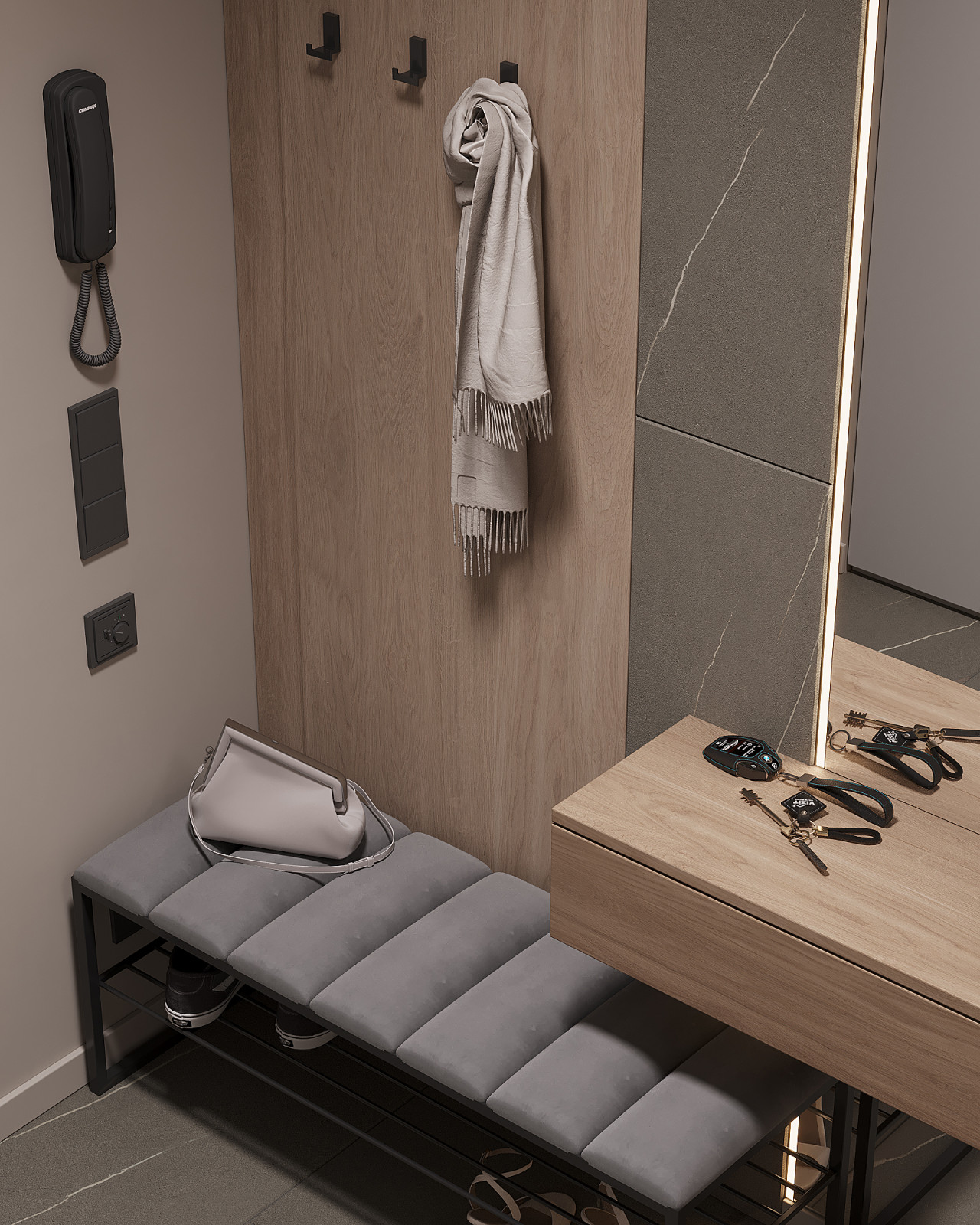 Дизайн-проект квартиры г.Ярославль ЖК "Новеллы"