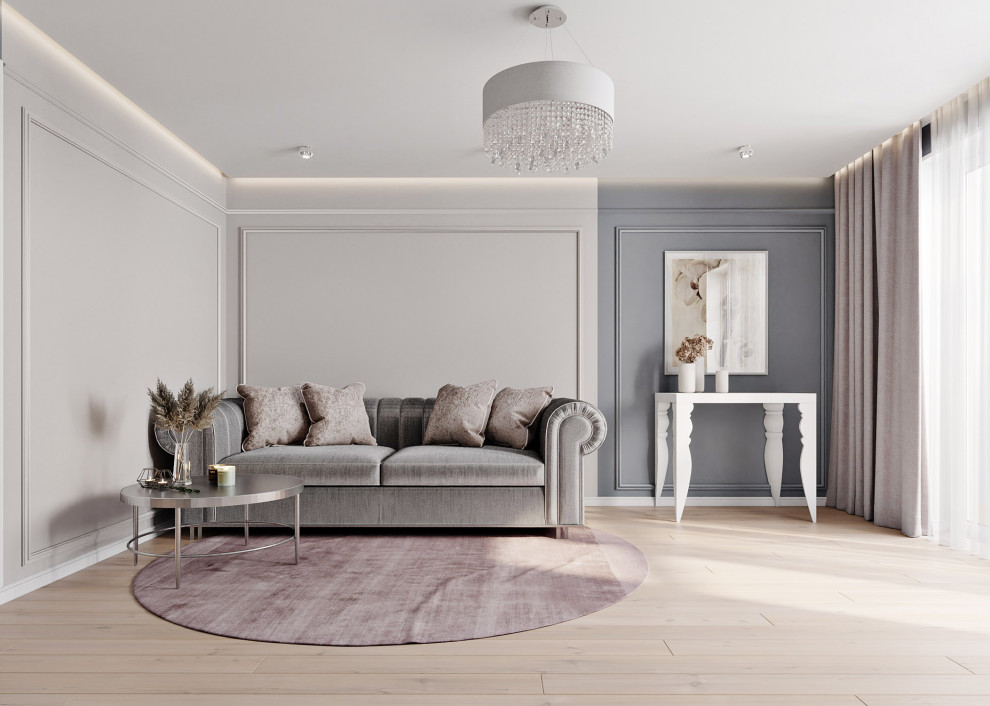 Обложка проекта: Трехкомнатная квартира 70кв.м