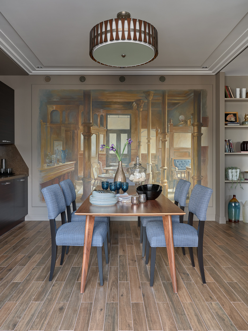 Стилизация квартиры ЖК Мосфильмовский