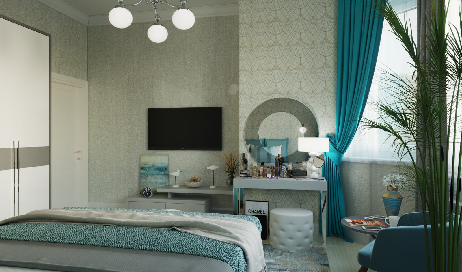 Спальня родителей в частном доме