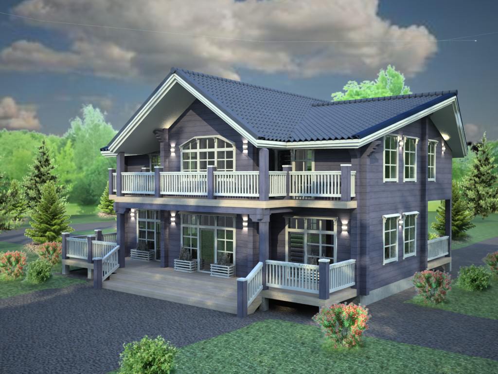 Обложка проекта: Дом в Запорожском