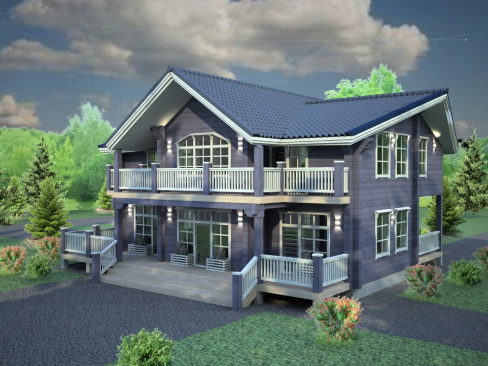 Обложка проекта: Дом в Запорожском