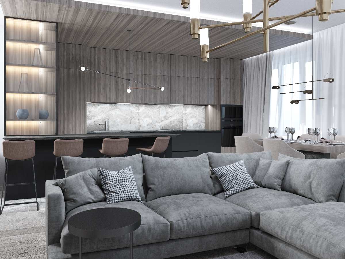 Дизайн-проект гостиной