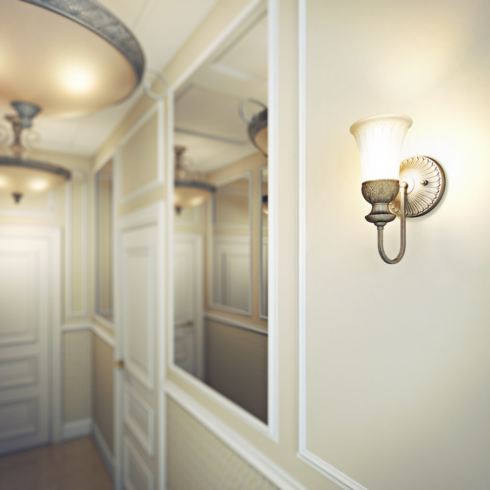 Зональное освещение в холле