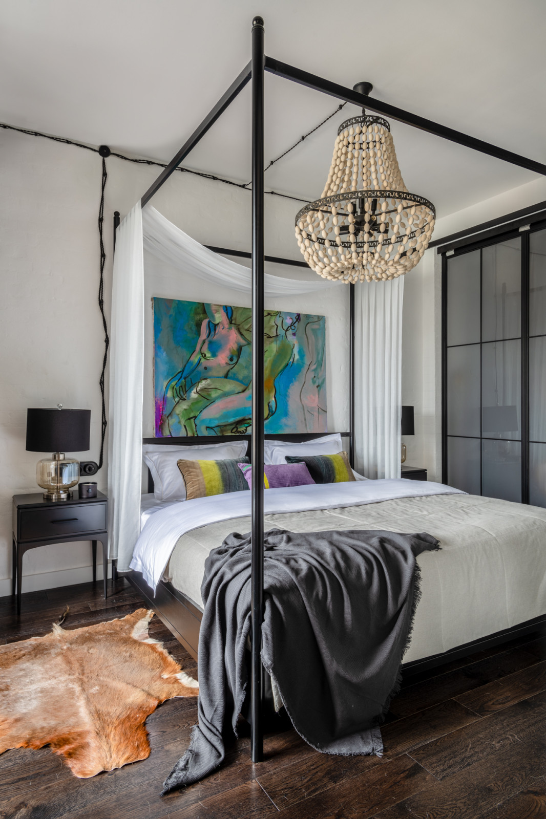 Квартира в центре Москвы в доме 1951 года. Дизайнер проекта - Алина Палагина.