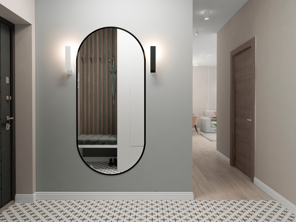 Визуализации квартиры для молодой пары(евродвушка)