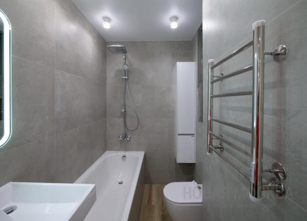 Ремонт 1-комнатной квартиры площадью 35 кв.м в ЖК «Лучи»