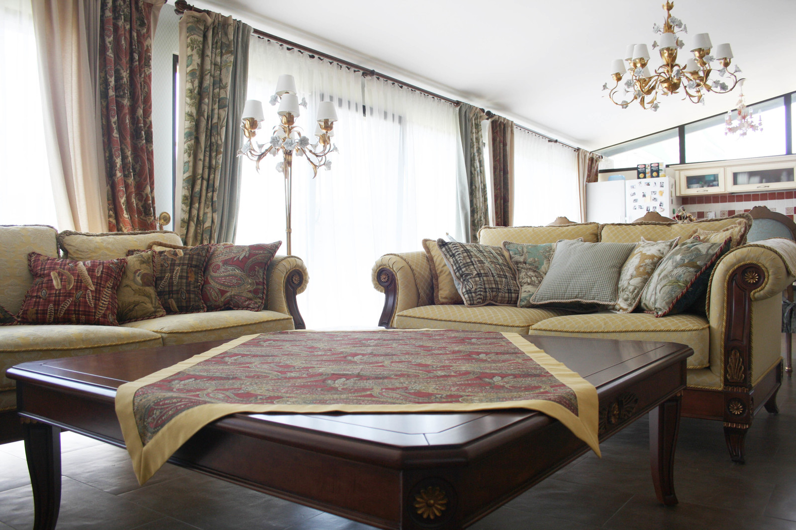 Гостиная в английском стиле