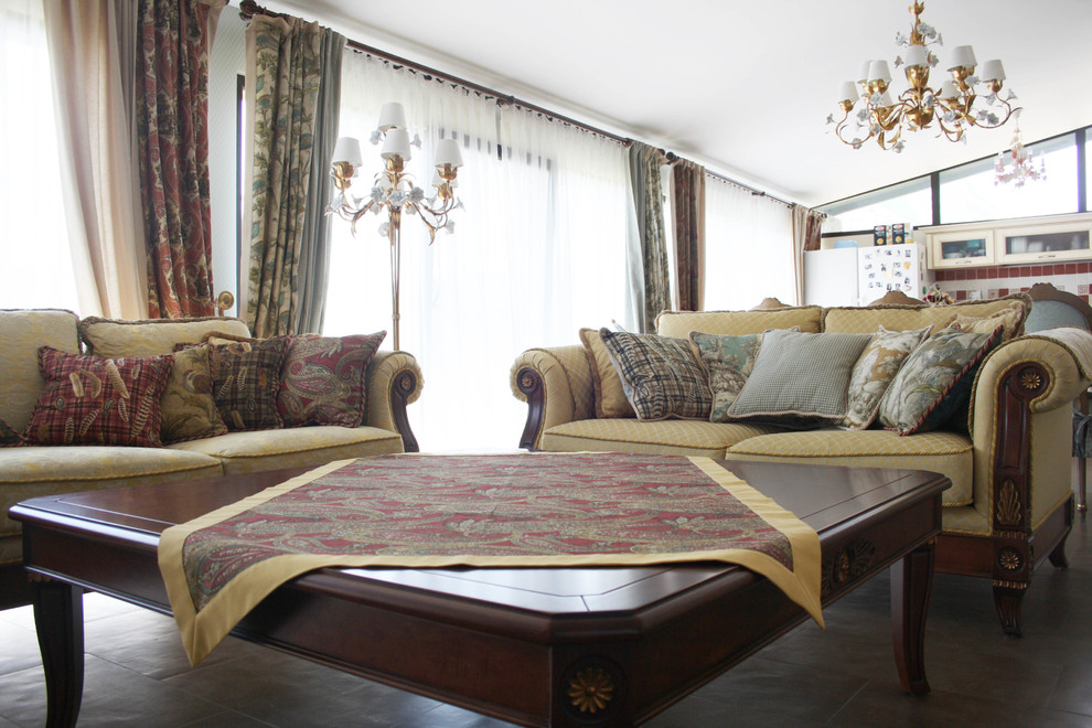 Гостиная в английском стиле