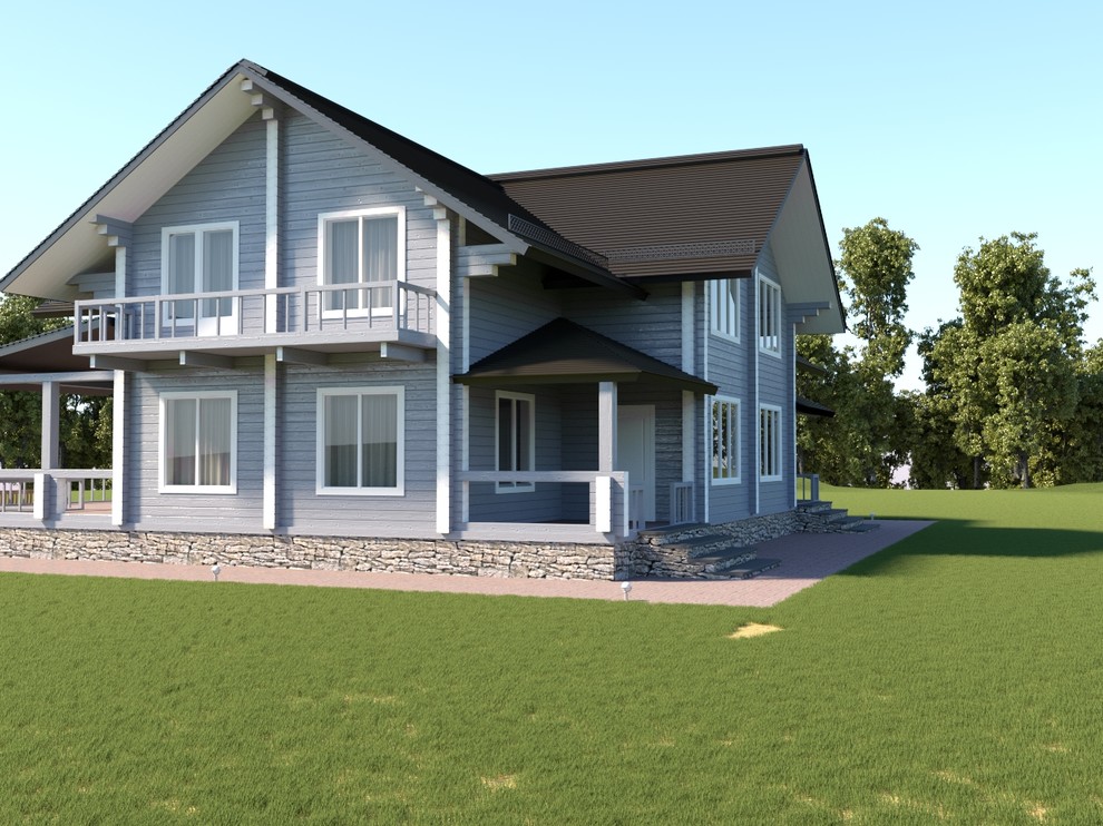 Дом из бруса