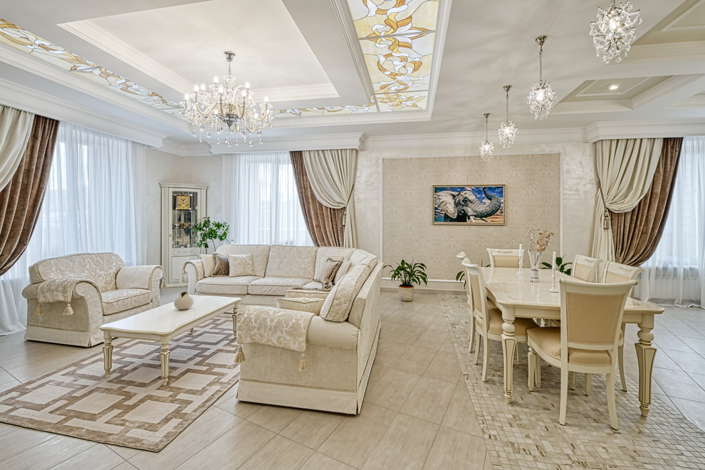 Примеры работ - квартира в стиле современная классика