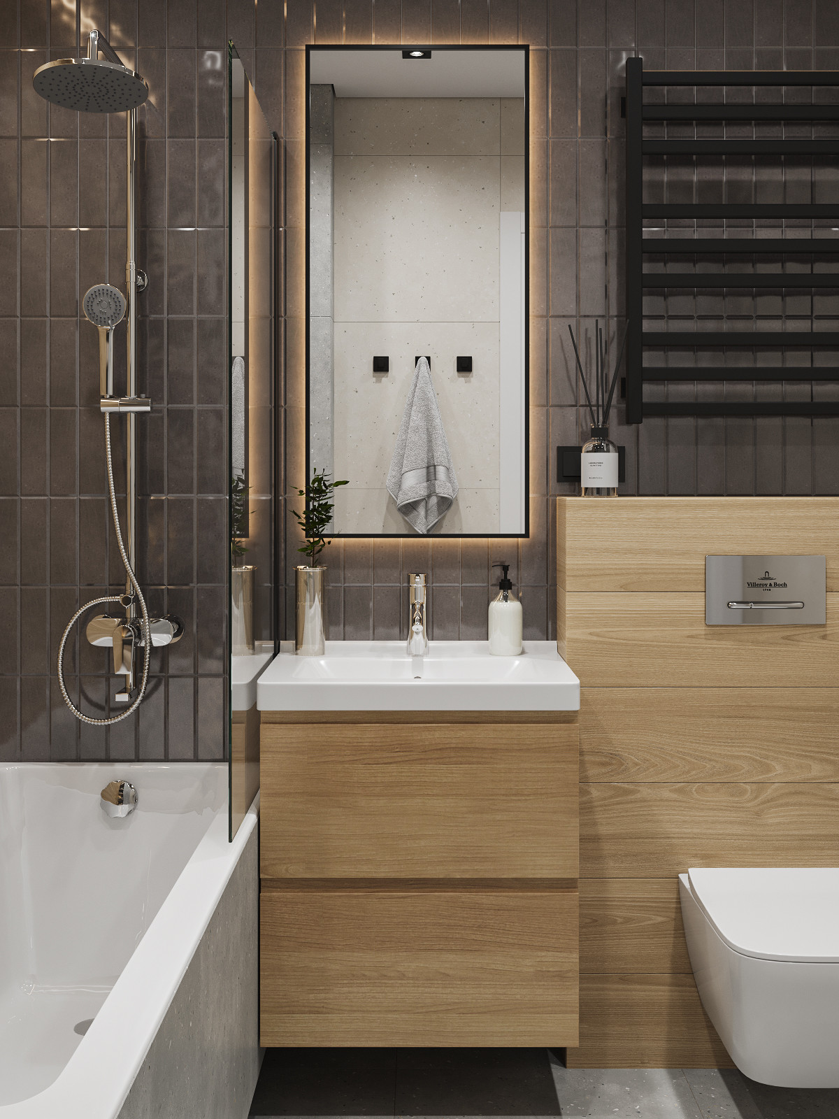 Двухкомнатная квартира в ЖК "Легенда"