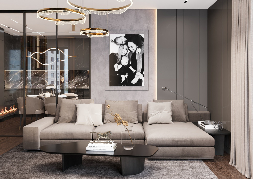 Дизайн интерьера ЖК "Полюса"