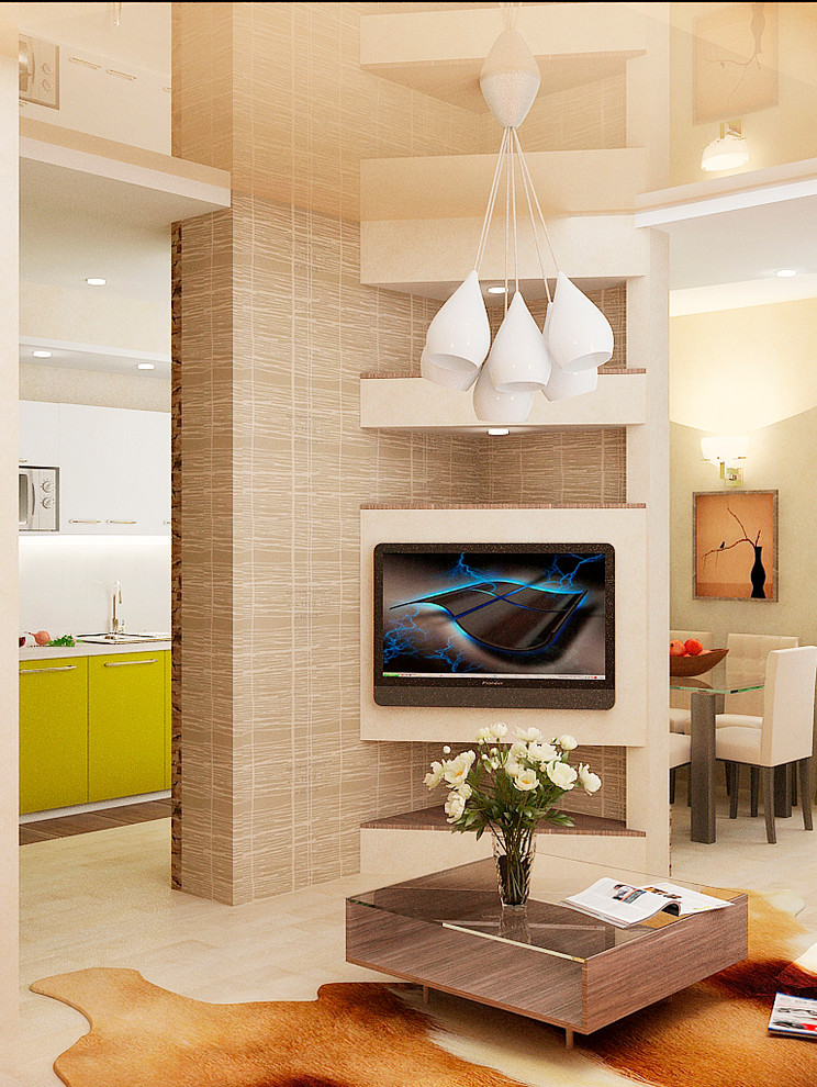 Яркая гостиная