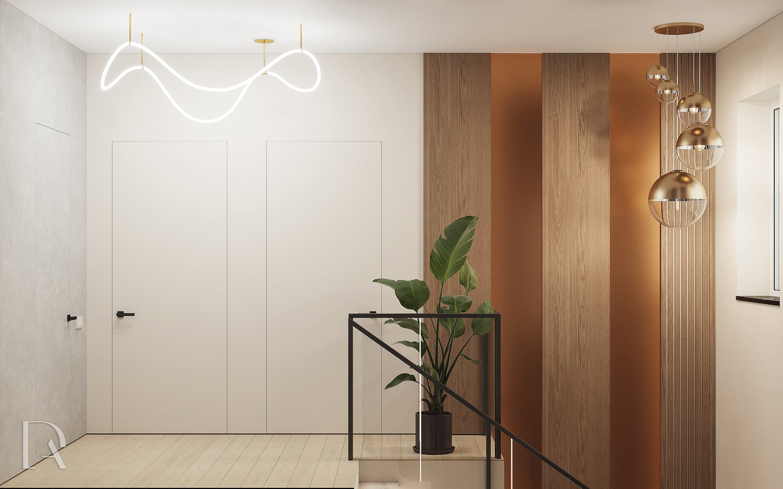 Лестничный холл 9,7 м2