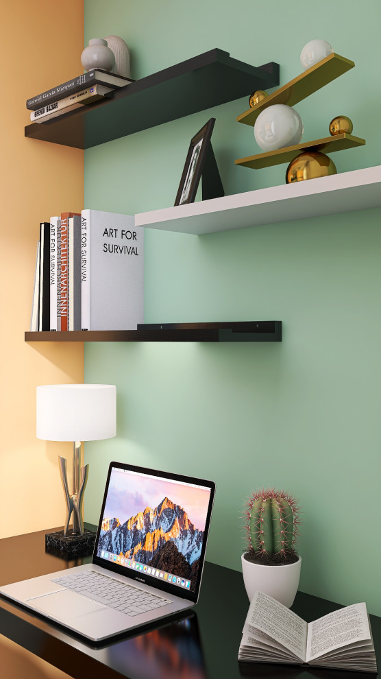 Яркая студия 25 кв.м. для девушки студентки