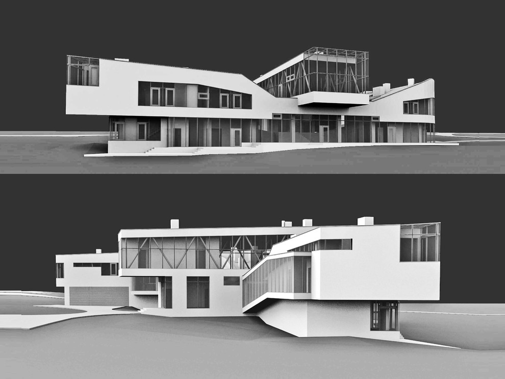 Индивидуальны жилой дом в коттеджном поселке «Пчелка», на берегу Икшинского водо