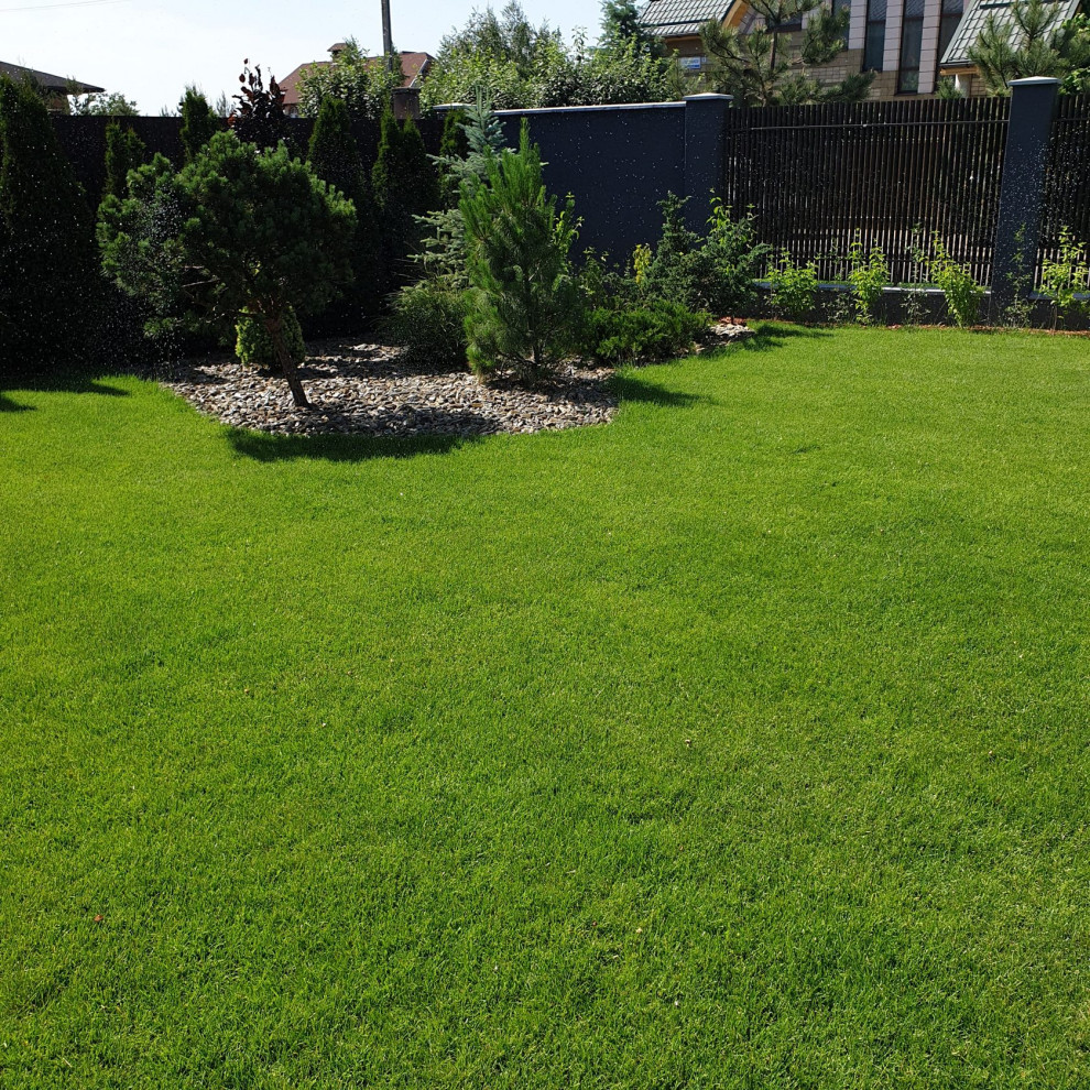 Автополив + газон