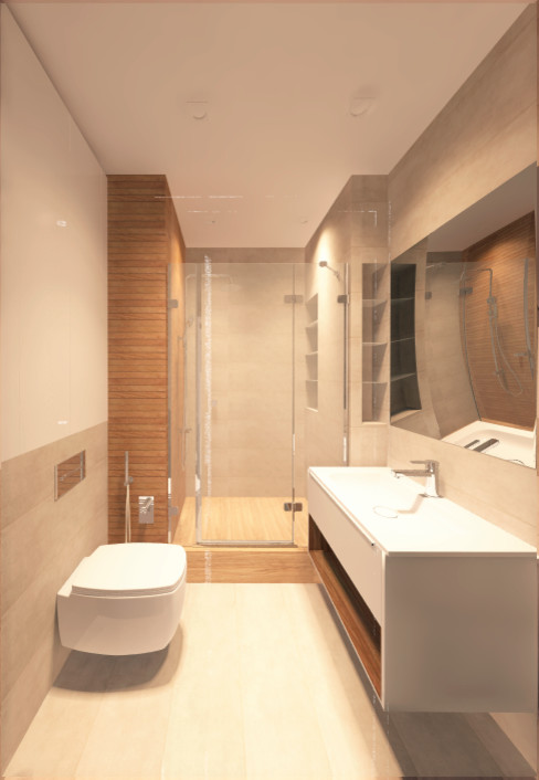 Обложка проекта: Омск, квартира 100 кв.м. м-крн Серебряный берег