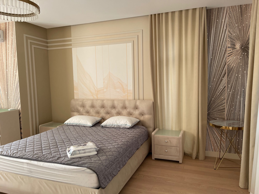 Обложка проекта: Спальни в проекте жилого дома на побережье, в г. Геленджике