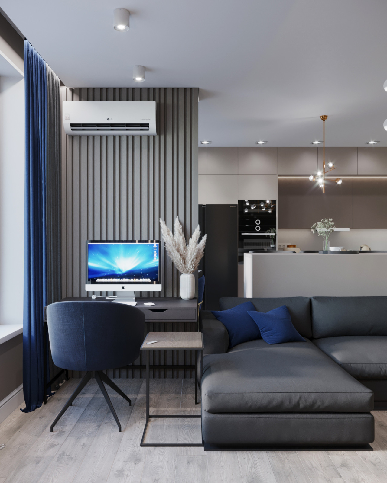 Квартира 50 кв.м. в стиле Неоклассика