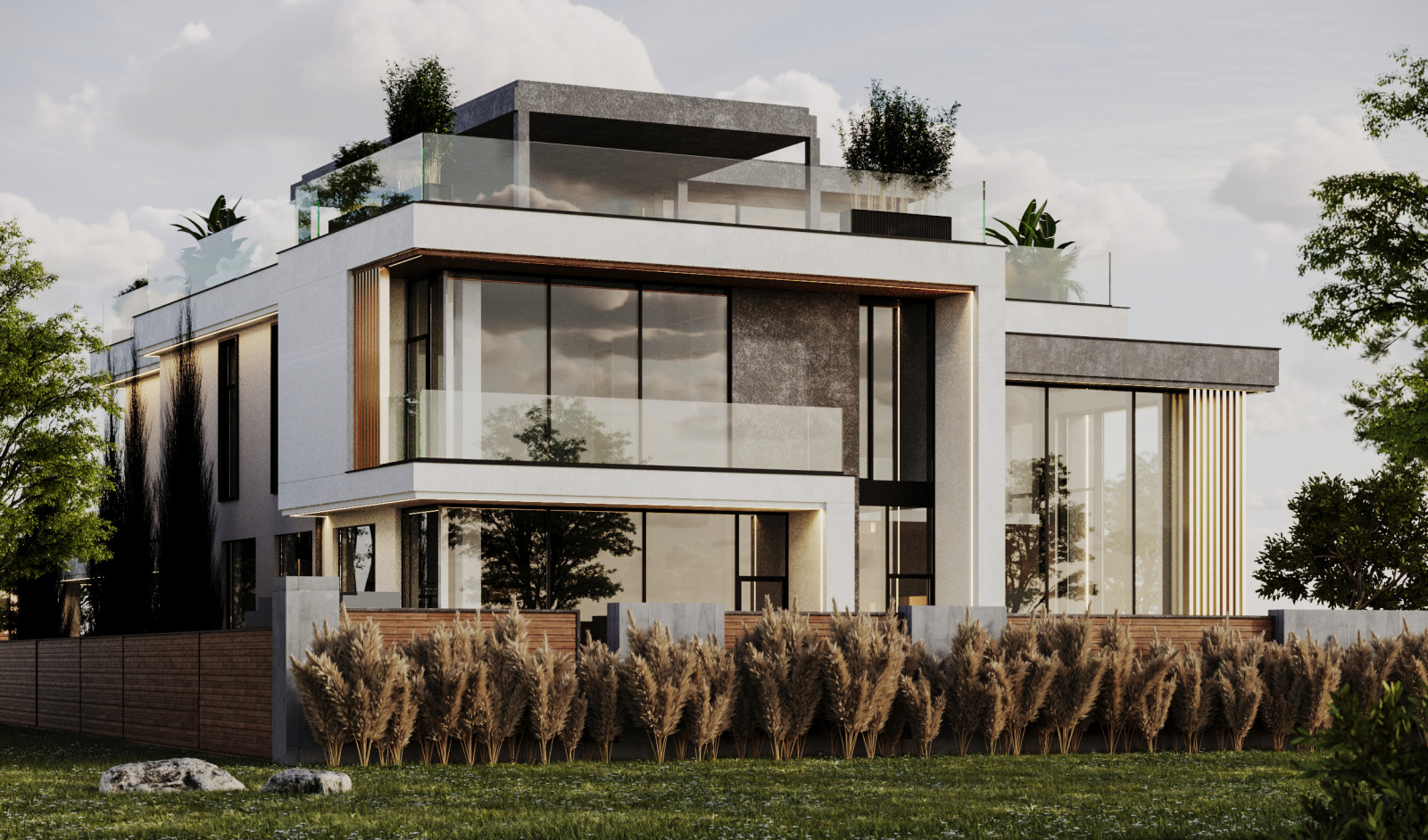 Обложка проекта: Проект загородного дома BEREG