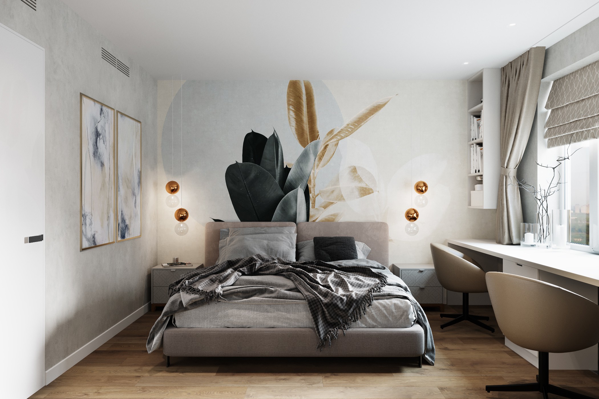 Квартира 108 кв.м. в современном стиле в ЖК Лобачевский.