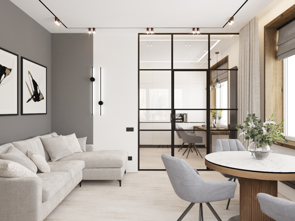 Проект двухкомнатной квартиры  (65,4 кв.м)