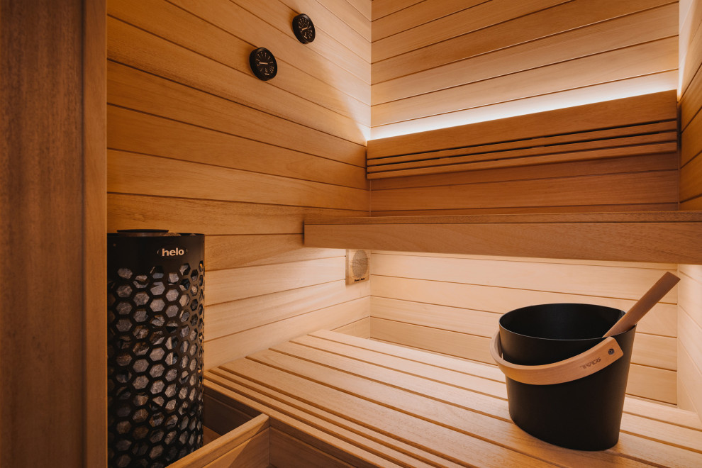 Обложка проекта: Сауна в квартире. ЖК Магнифика.