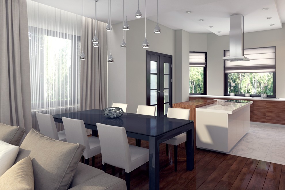 Интерьер загородного дома на Ярославском шоссе