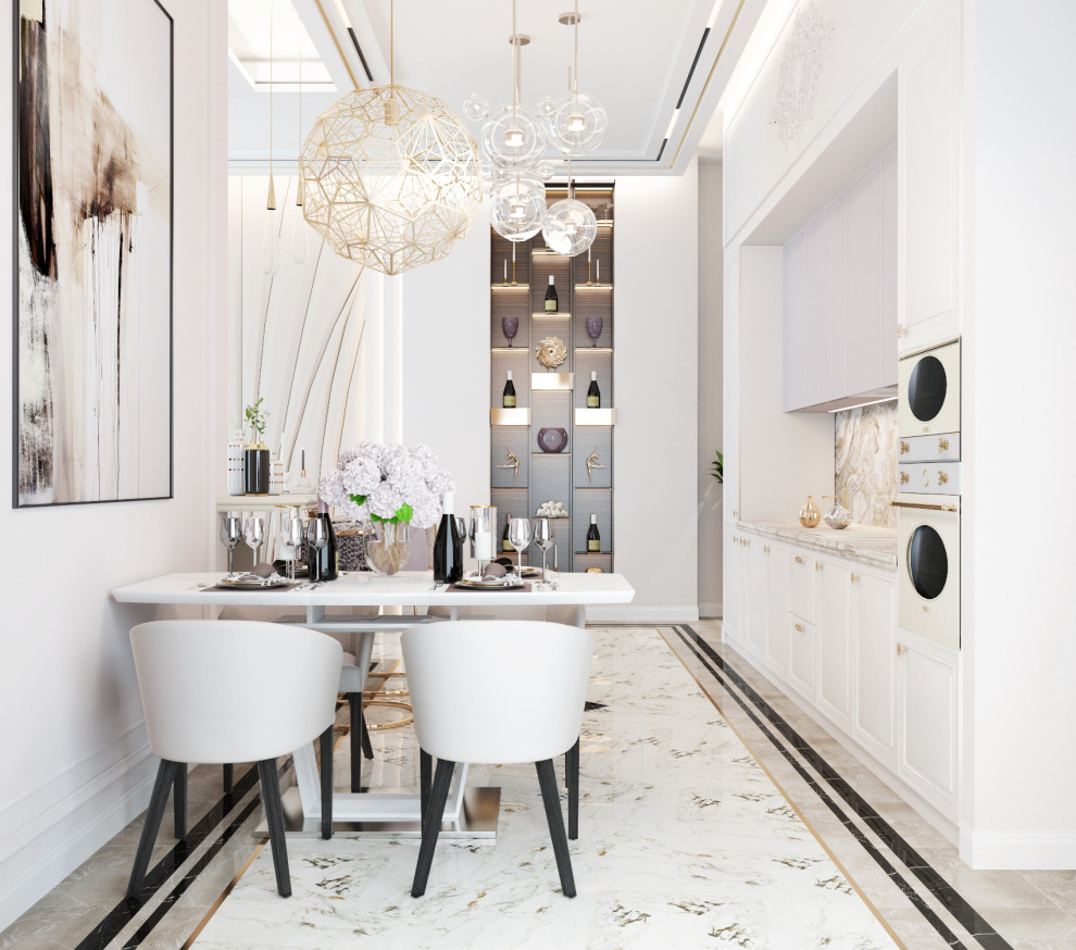 Дизайн-проект 4 комнатной квартиры в Анапе