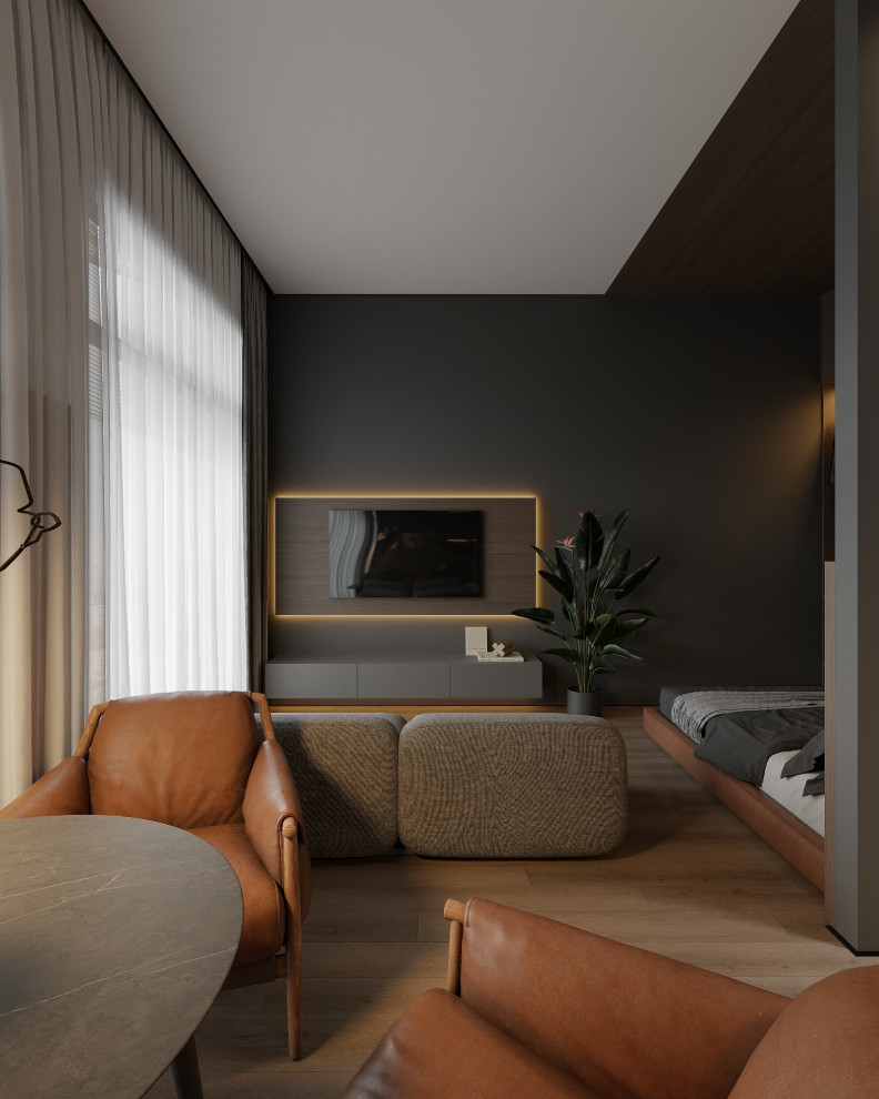 Дизайн проект апартаментов 28 Кв под посуточную аренду