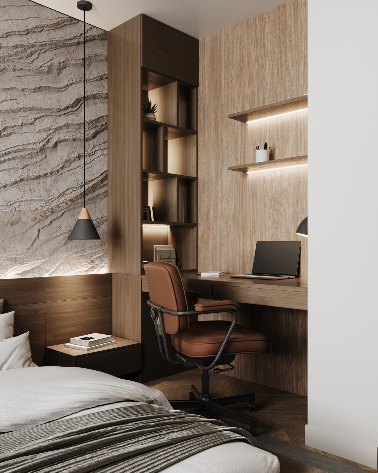 Дизайн-проект квартиры 51м² в ЖК Речной Порт