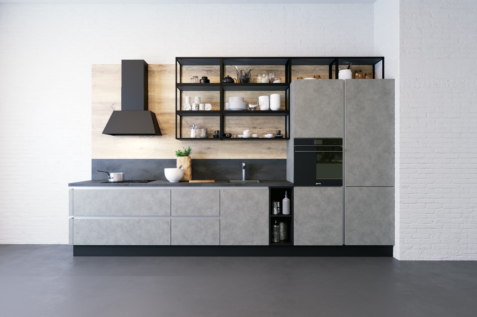 Кухни из пластика