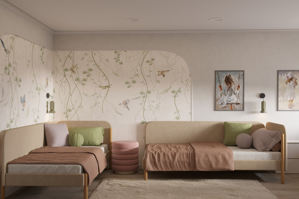 Квартира 80 м2 для семьи с двумя дочками