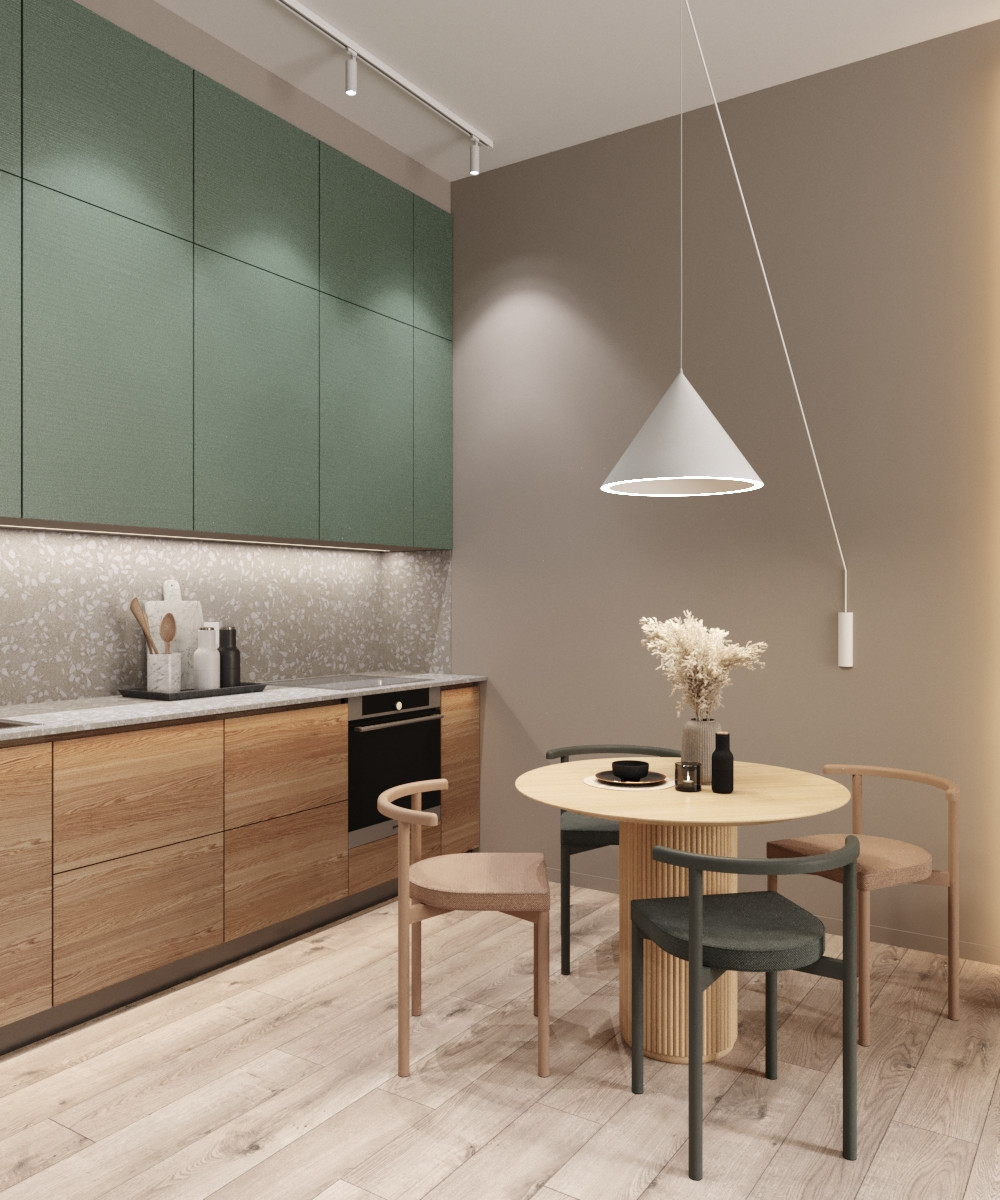 Квартал «На Декабристов», кухня-гостиная