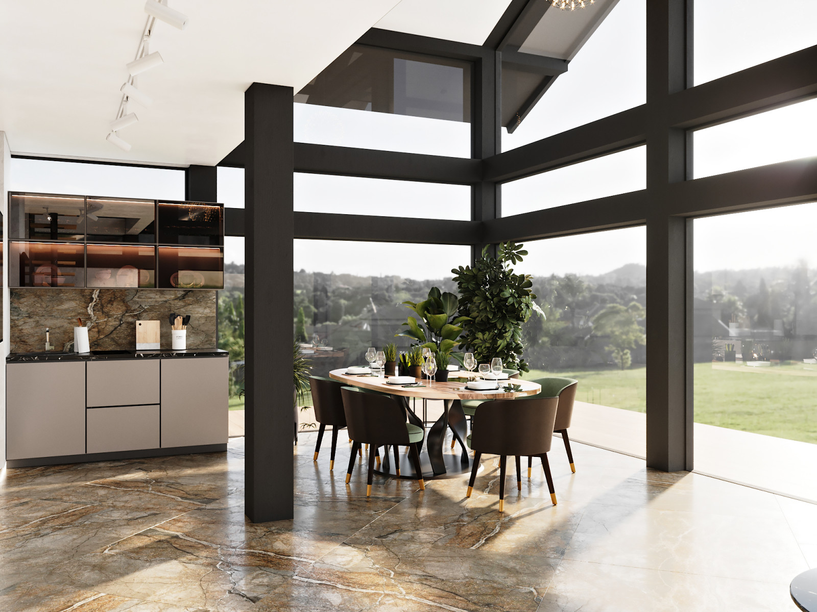 Kitchen Rendering in San Francisco