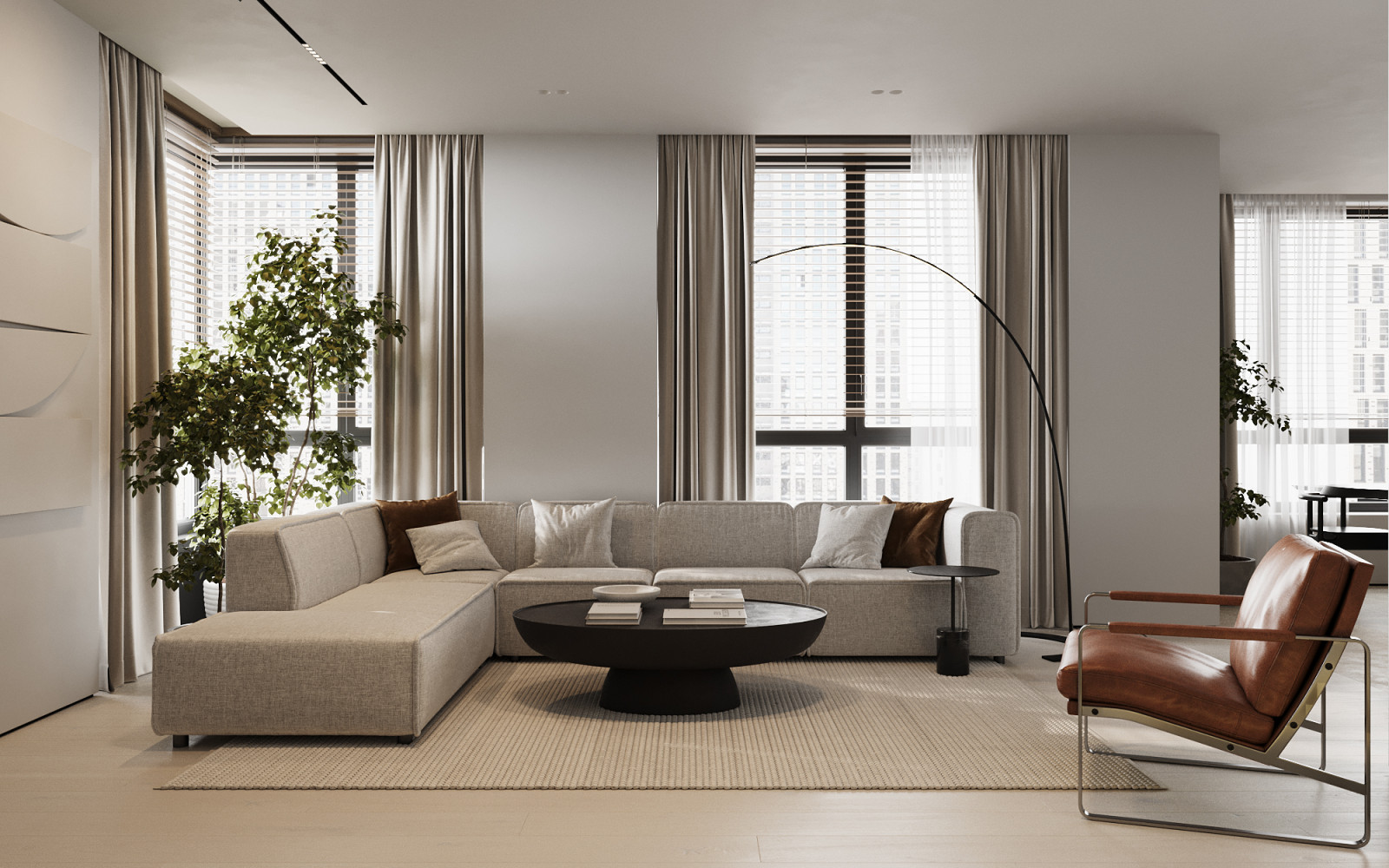 ЖК "RiverSky", 120 квадратных метров.