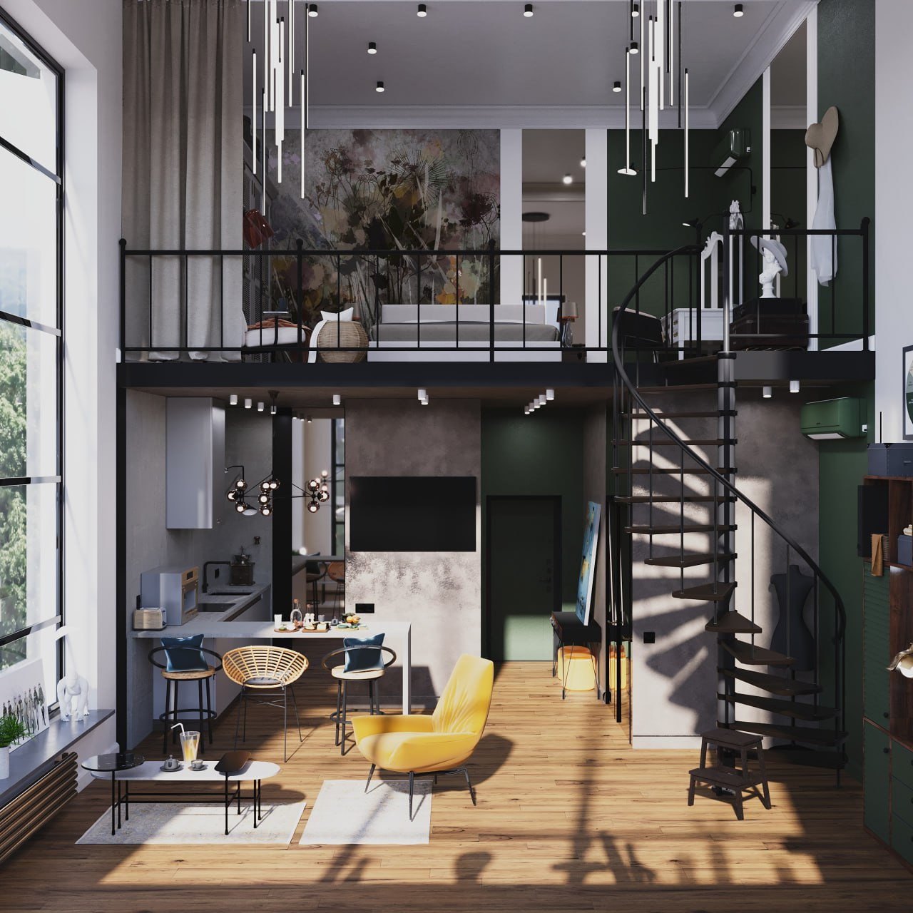 Новая жизнь старого индустриального пространства.