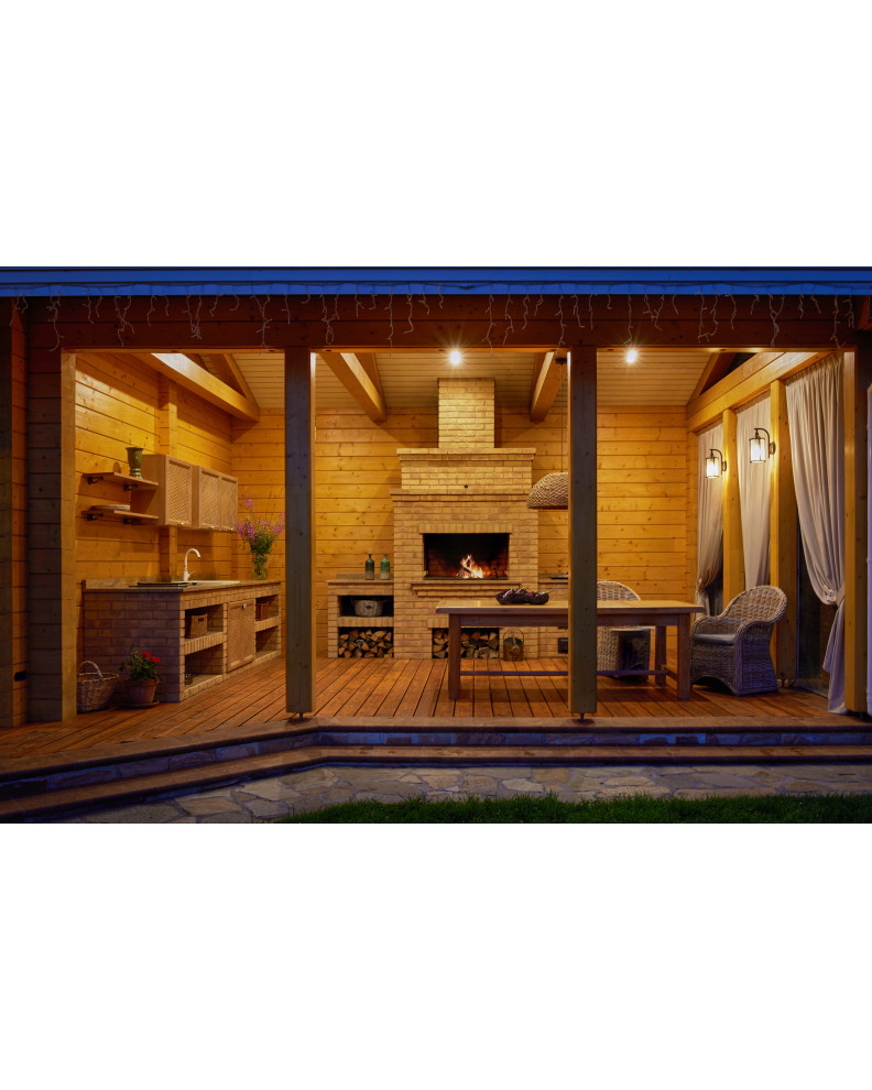 Загородный дом из бруса