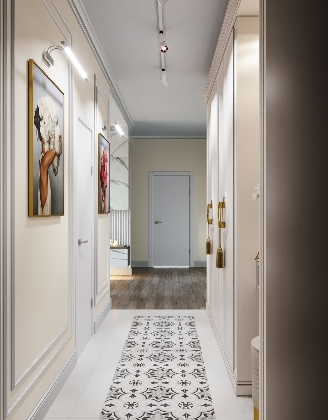 Обложка проекта: Дизайн интерьера 3-х комнатной квартиры в ЖК Берёзовая Роща