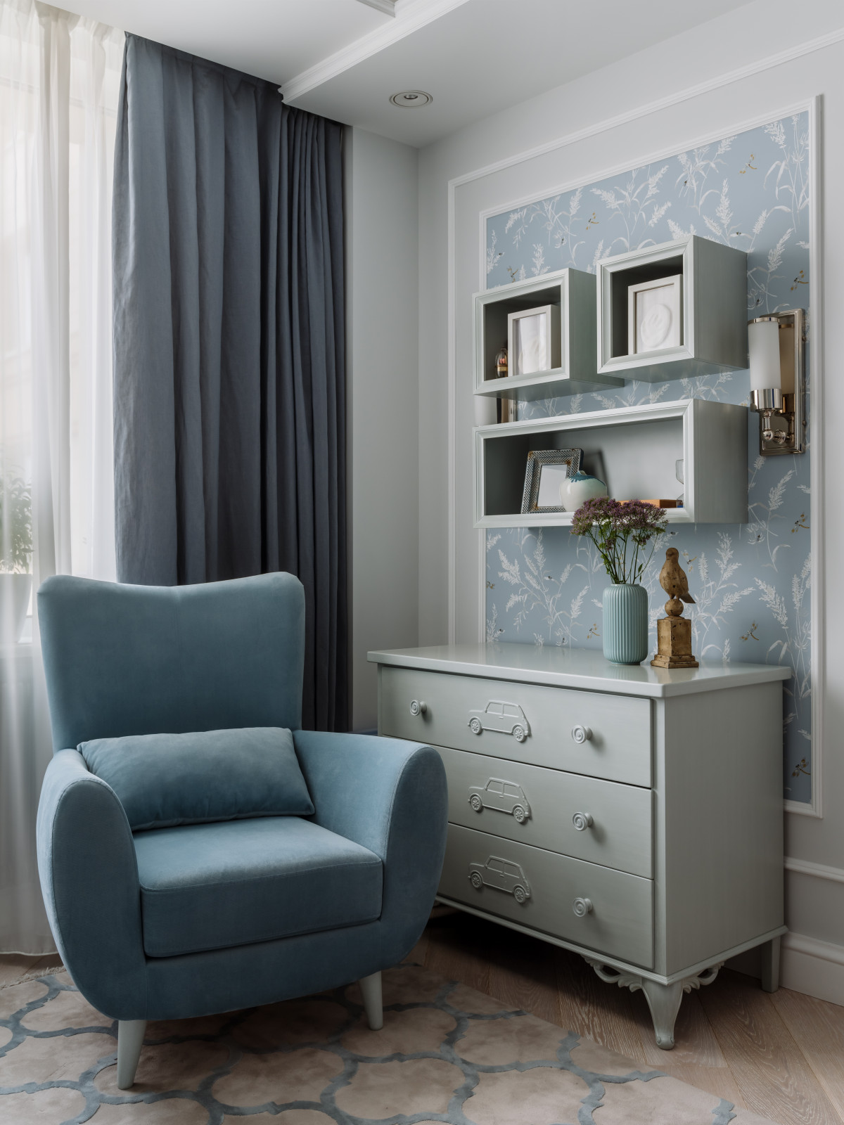 Стилизация квартиры в ЖК Мосфильмовский