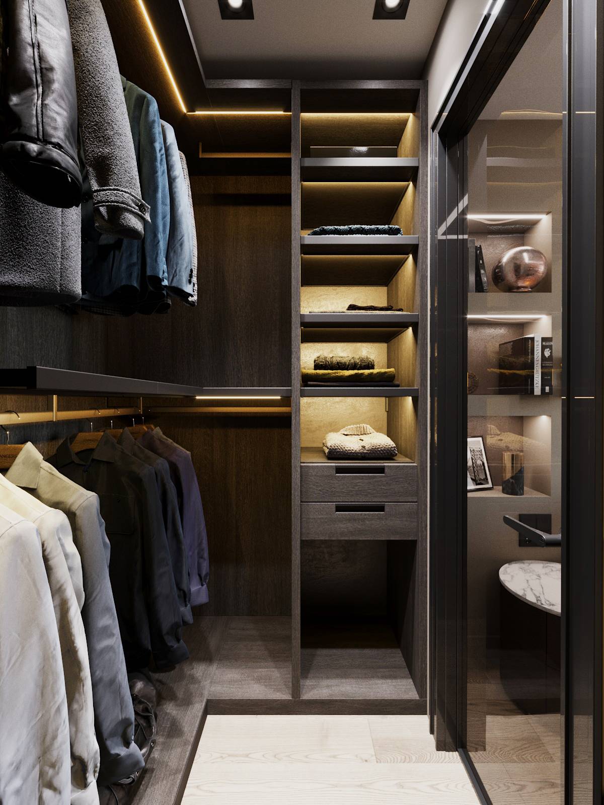 Проект квартиры. ЖК "Изумрудный". В двух вариантах