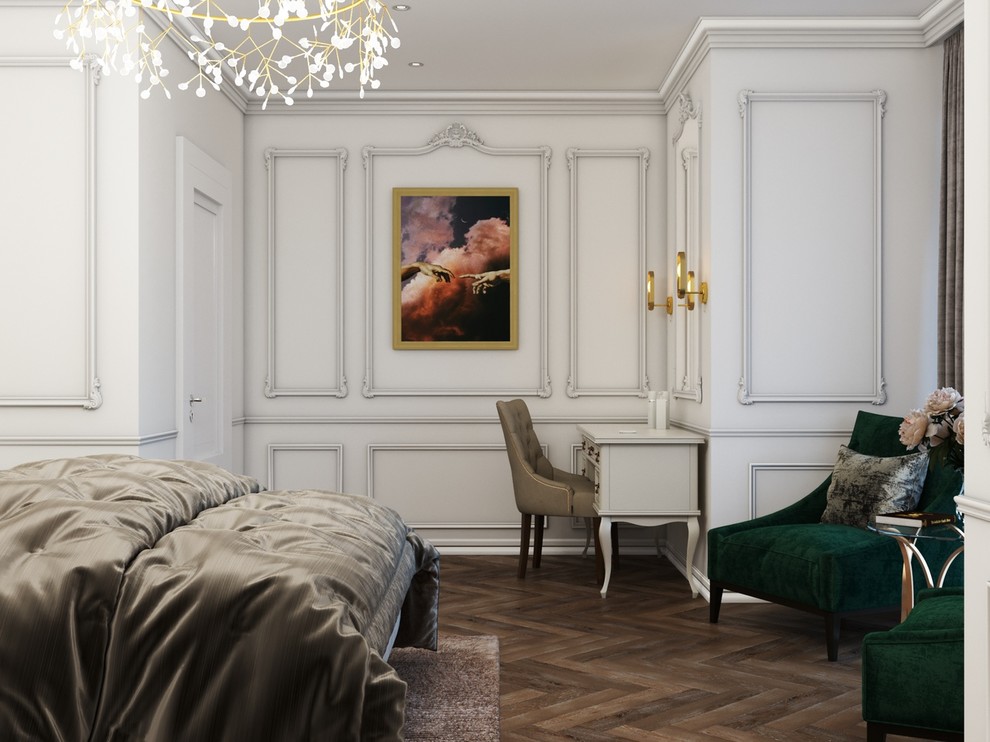 коттедж в Парке Прибрежном 160м2 во французском стиле Арт-Деко