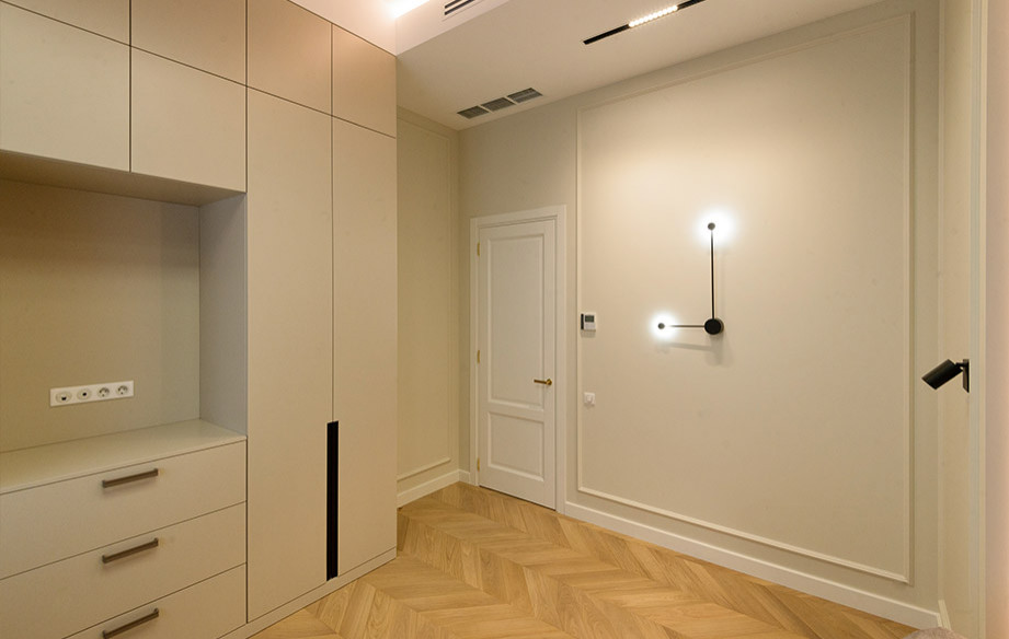 Капитальный ремонт квартиры 120 кв. м. в доме 1915 года.