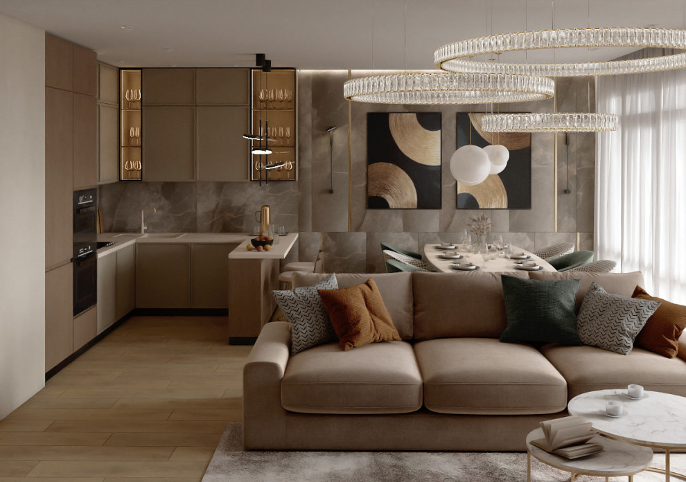 Гостинная в современном стиле 2