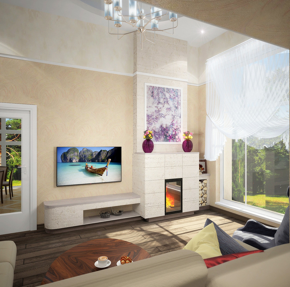 Обложка проекта: Дизайн-проект загородного дома