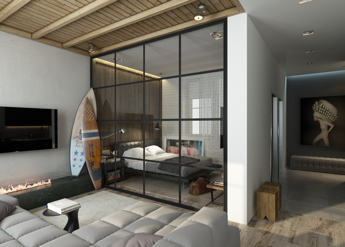 Квартира для "брутала"