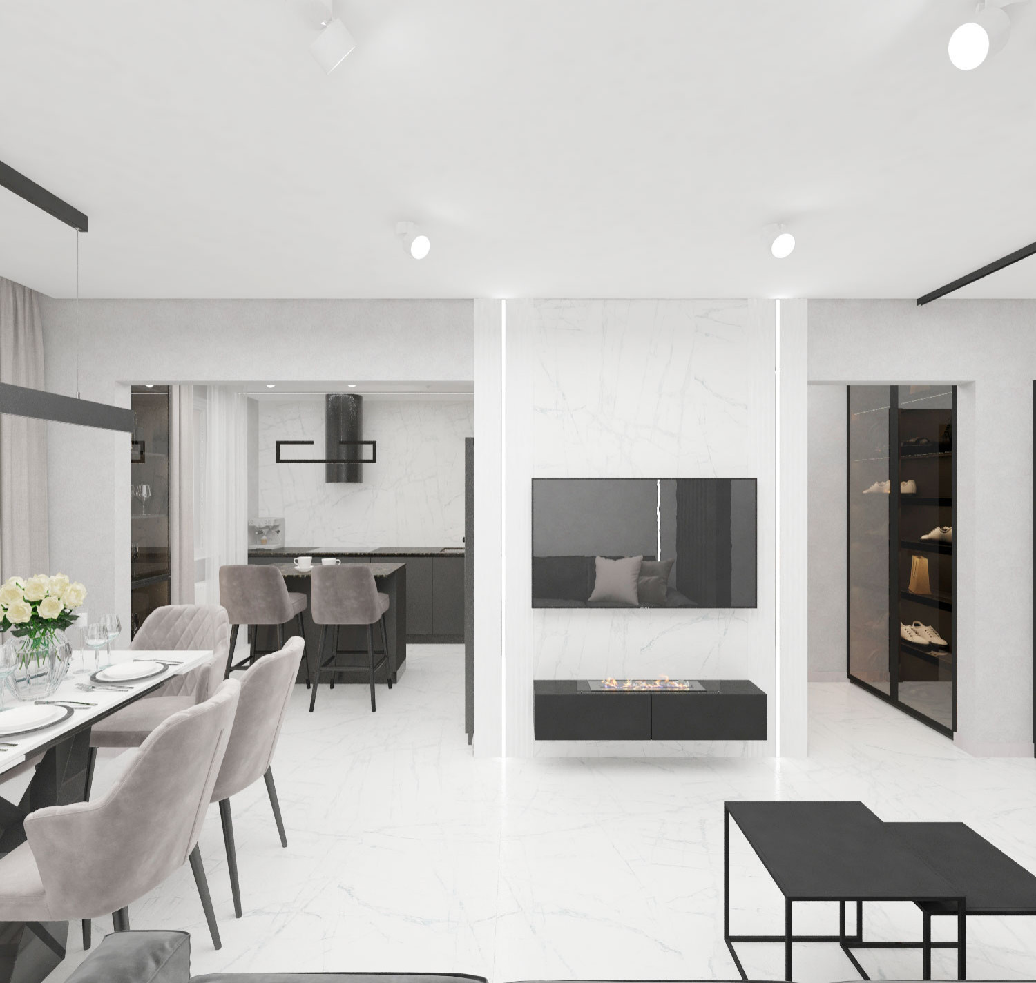 Квартира ЖК Театральный, 83 м2